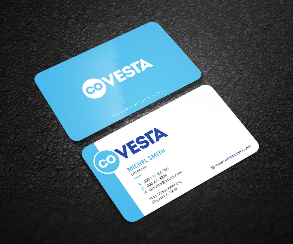 Diseño de Tarjeta de Presentación por Graphic Flame para CoVesta | Diseño #14813296