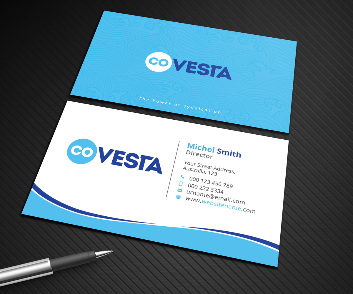 Business Card Design by Graphic Flame for CoVesta | Design #14813762