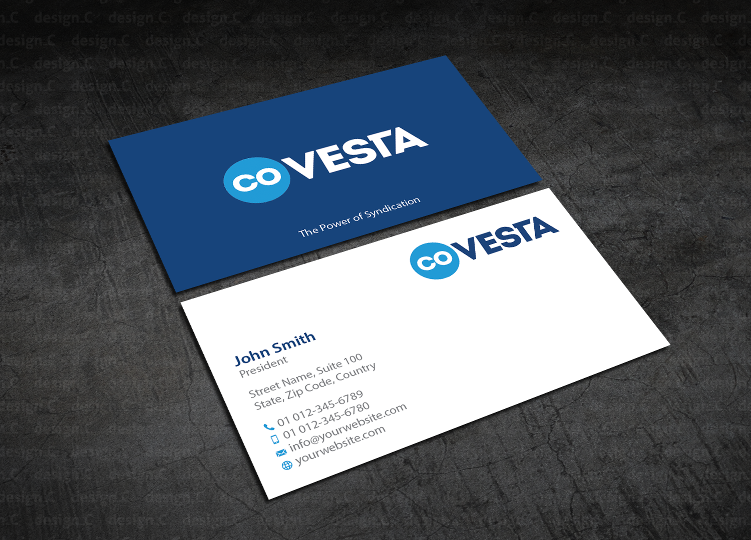 Visitenkarten-Design von design_C. für CoVesta | Design #14845008