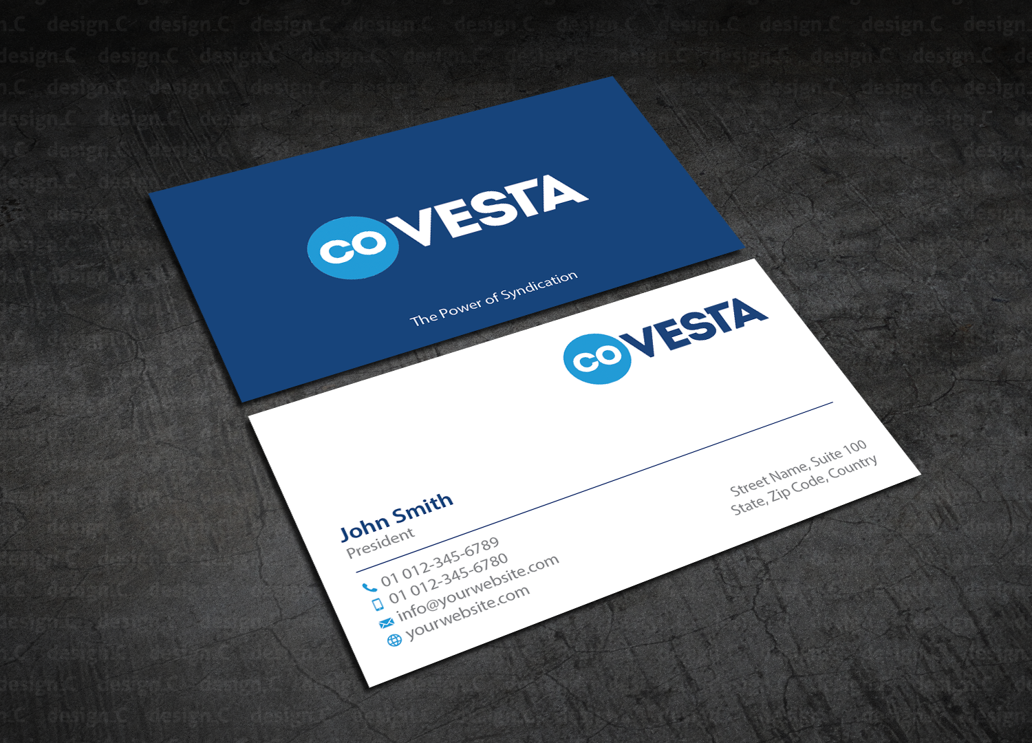Business Card Design by design_C. for CoVesta | Design #14845009