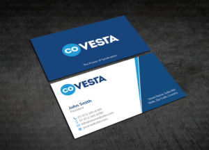 Diseño de Tarjeta de Presentación por design_C. para CoVesta | Diseño: #14858246