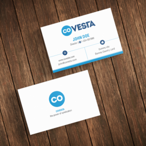 Diseño de Tarjeta de Presentación por e-graphics para CoVesta | Diseño: #14811737