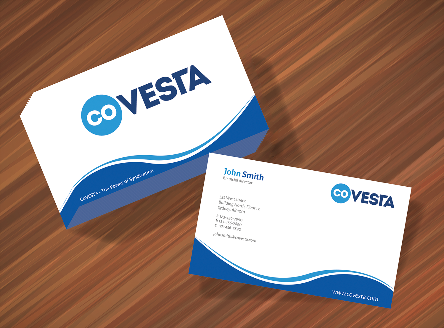 Business Card Design by TanaMa Creations for CoVesta | Design #14821019
