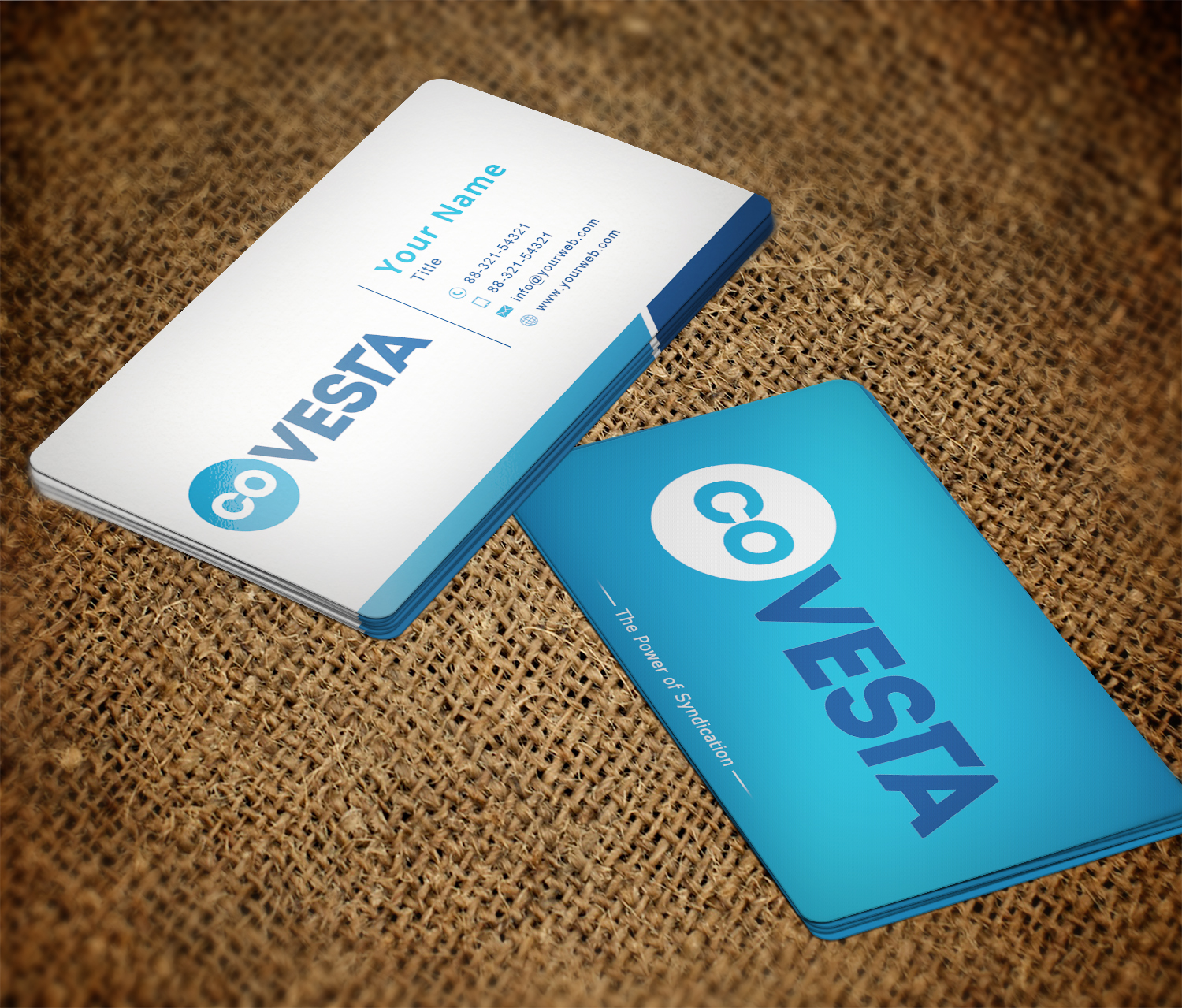 Diseño de Tarjeta de Presentación por Imagine Box para CoVesta | Diseño #14831628