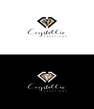 Crystallic Creations | Logo Design by Creative_Projectss