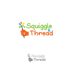 Logo Design by ecorokerz for Squiggle & Thread | Design #14824932
