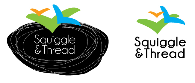Logo Design by Buechler for Squiggle & Thread | Design #14844283
