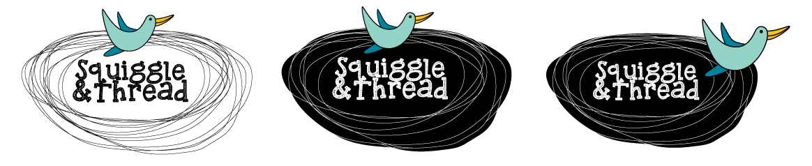 Logo Design by Buechler for Squiggle & Thread | Design #14844294