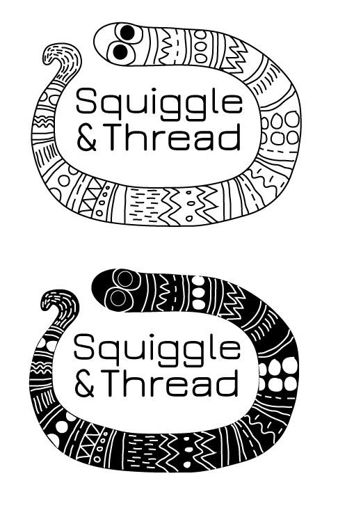 Logo Design by Buechler for Squiggle & Thread | Design #14844614