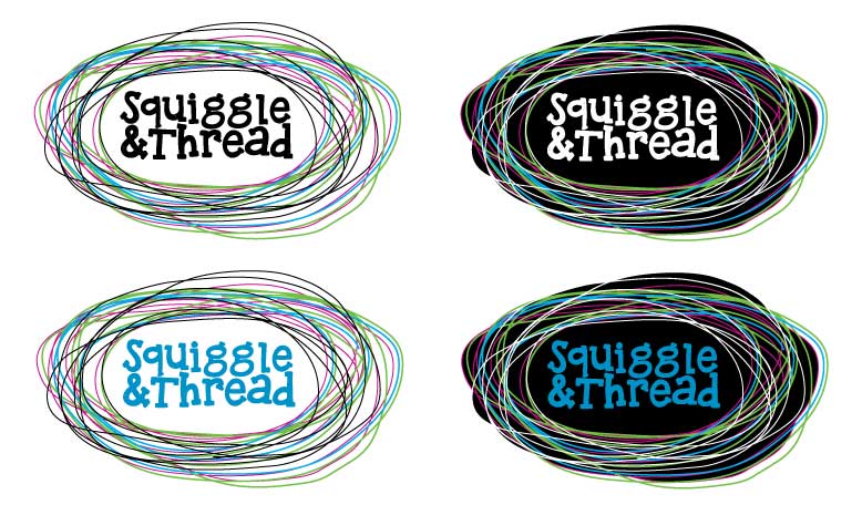 Logo Design by Buechler for Squiggle & Thread | Design #14856891