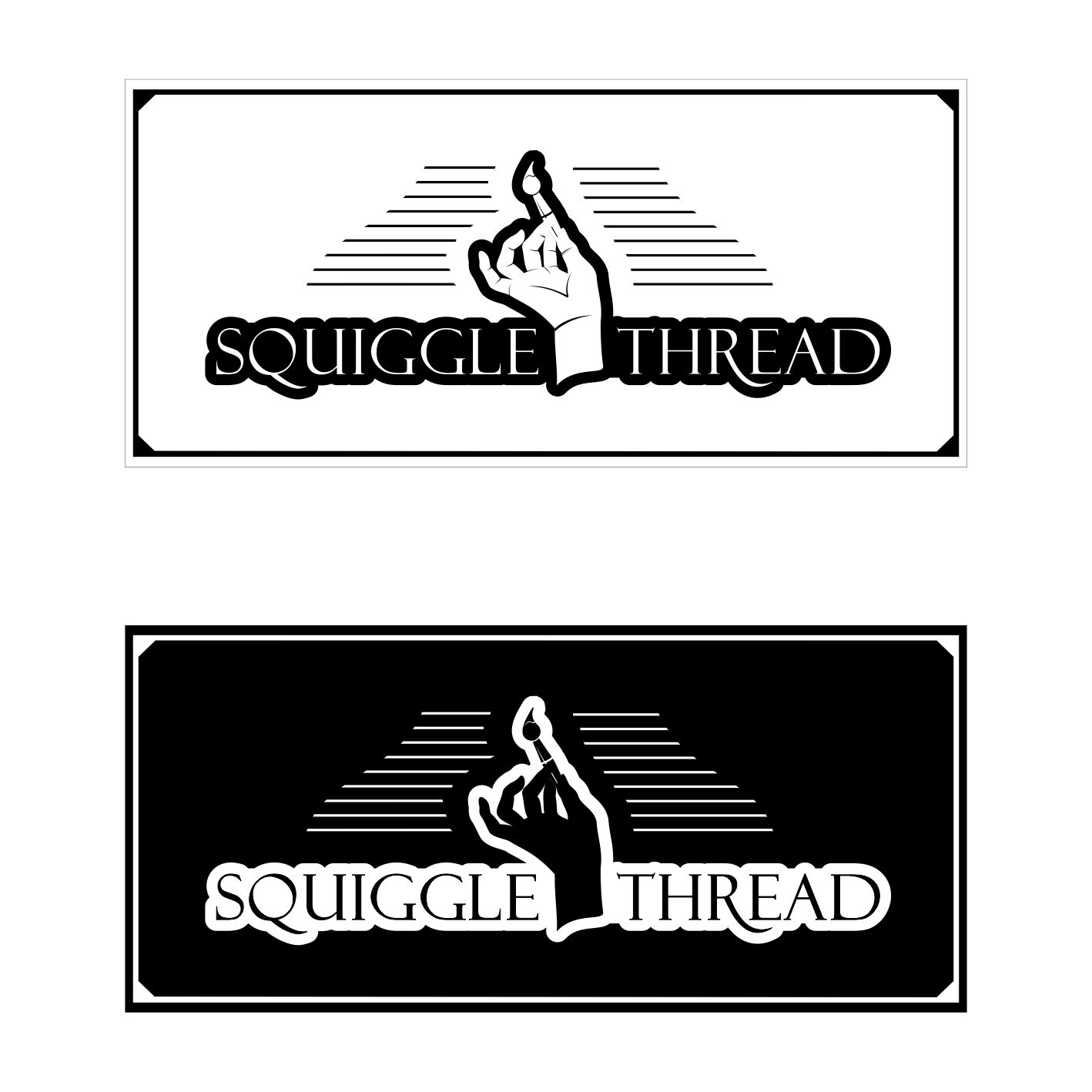 Logo Design by rahmanamar666 for Squiggle & Thread | Design #14896745