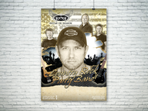 Awesome Country Band Poster Needed | Diseño de Póster por Lesaba Design