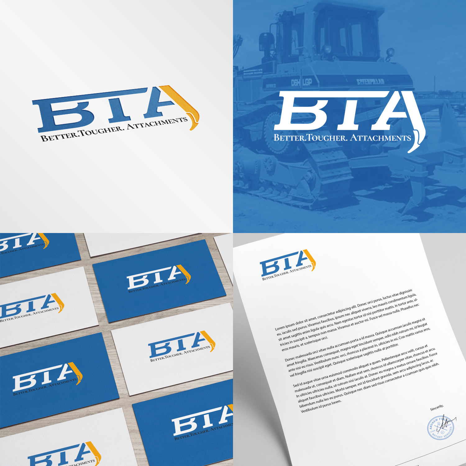 Logo Design by Daniel Caso Design for BT Attachments | Design #14829405