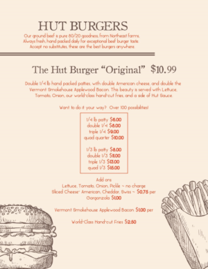 Menu Design by fmalik90 for this project | Design: #14972088