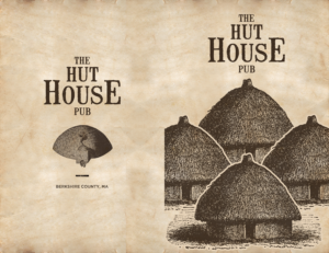 The Hut House Pub-  restaurant menu, new launch | Menü-Design von mrmrnjr