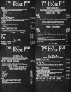 Menu Design by Mobscene_93 for this project | Design: #14845574