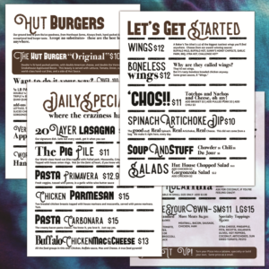 Menu Design by iD_intelligentDesign for this project | Design: #14860460