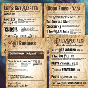 Menu Design by iD_intelligentDesign for this project | Design: #14872159