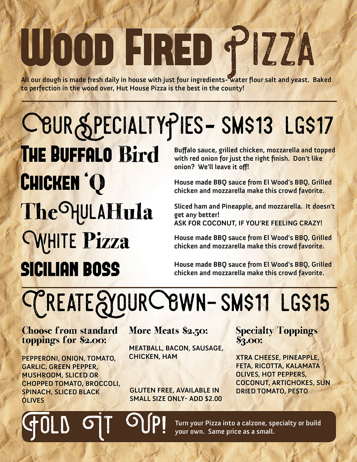 Menu Design by iD_intelligentDesign for this project | Design #14883431