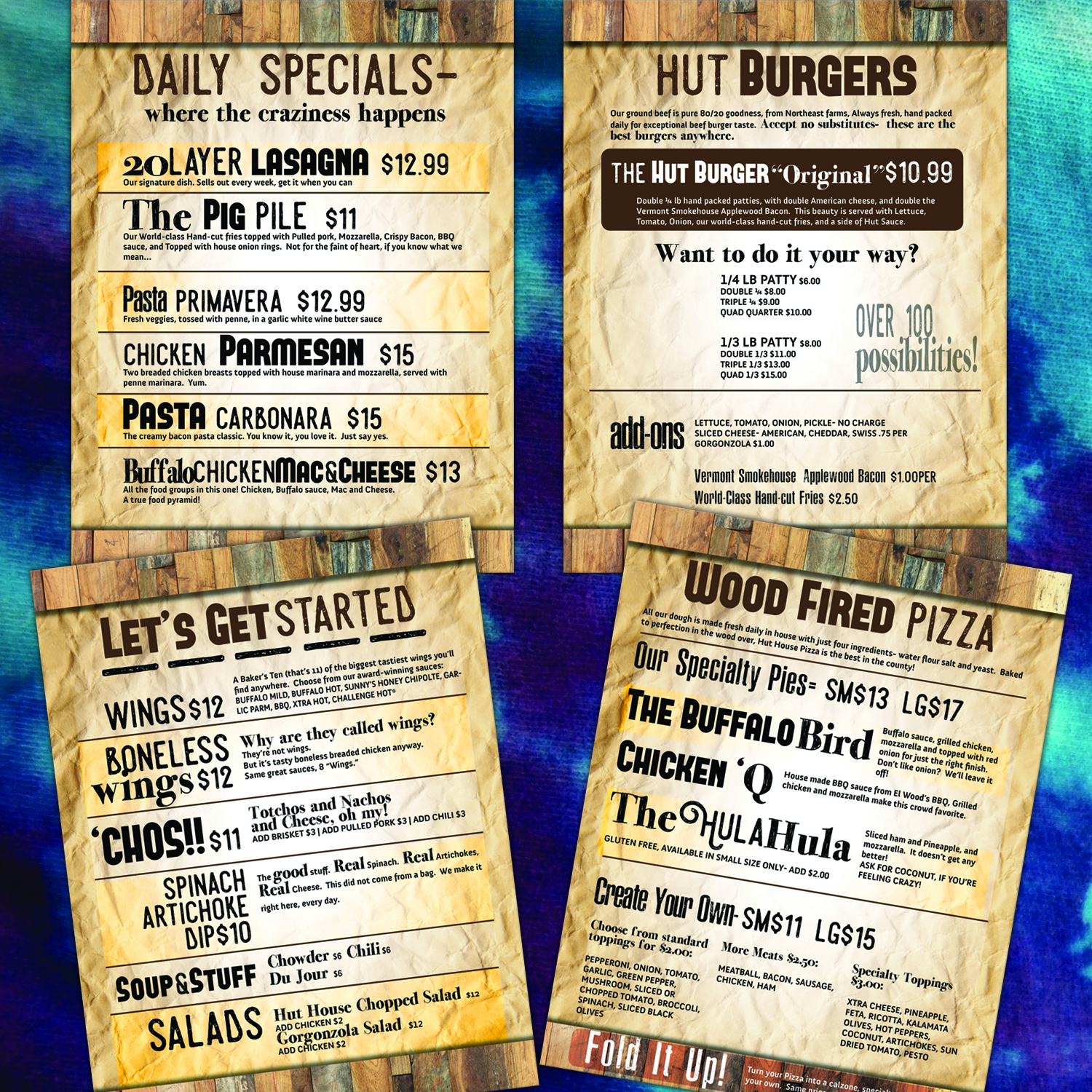 Menu Design by iD_intelligentDesign for this project | Design #14972523