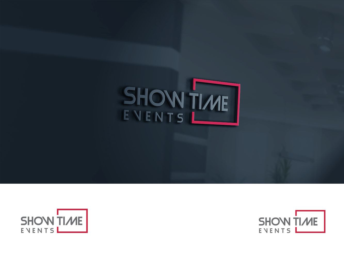 Logo Design by Verified artistry (Design garden) for Show Time Events & Management SAGL | Design #15041866