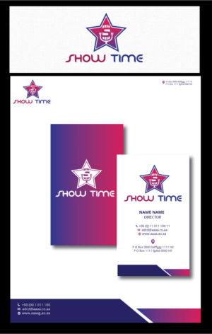 Logo-Design von zebronicgraphic für Show Time Events & Management SAGL | Design: #14992976