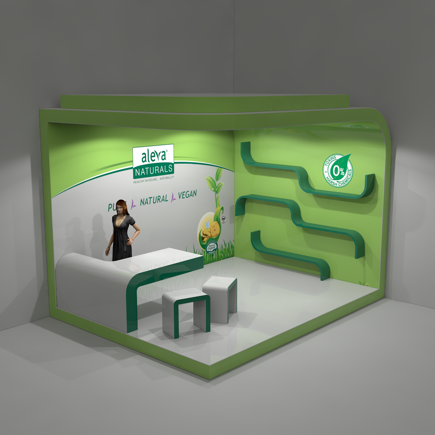 Trade Show Booth Design by Alitza for this project | Design #14837328