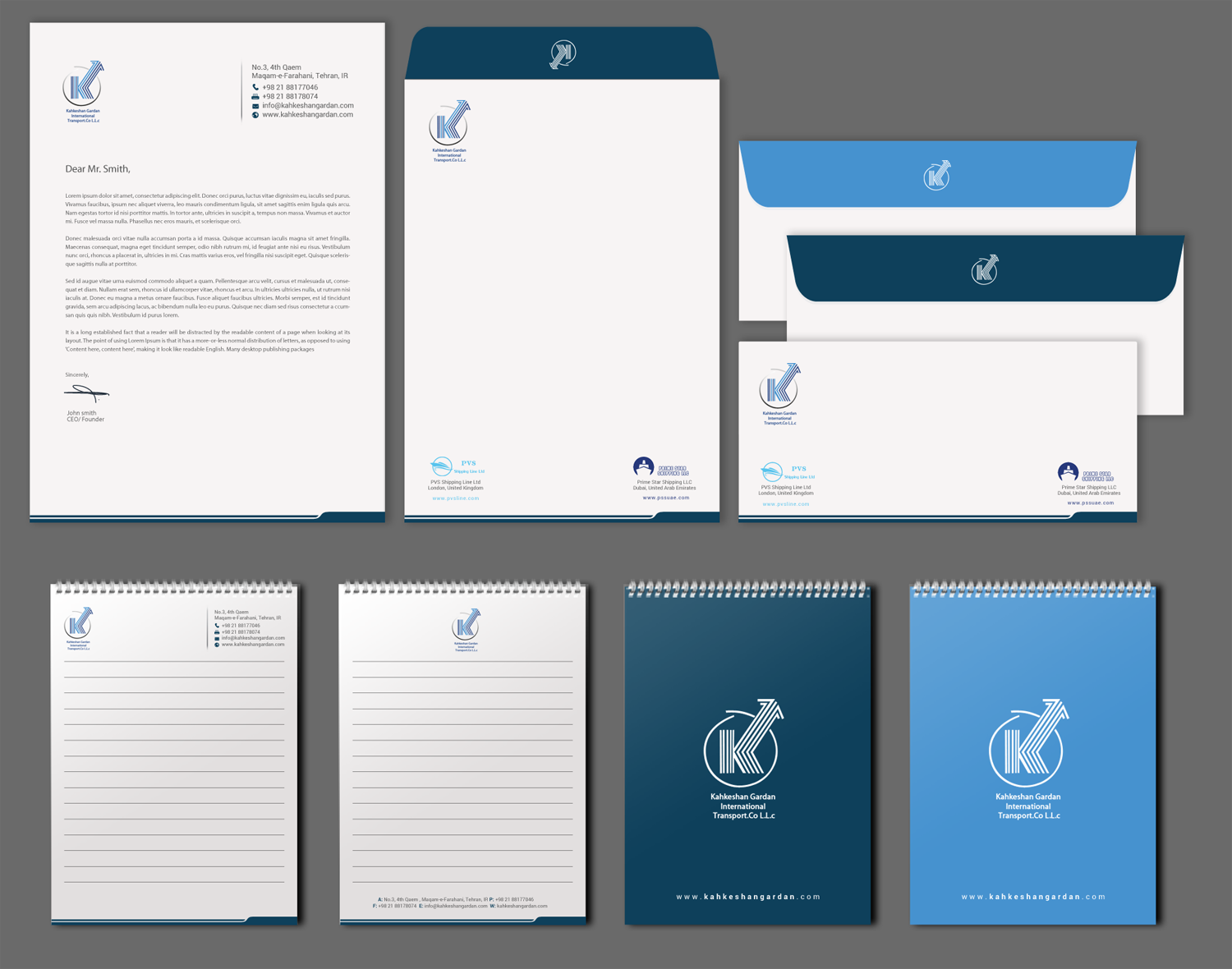 Stationery Design by chandrayaan.creative for Prime Star Shipping LLC | Design #14813854
