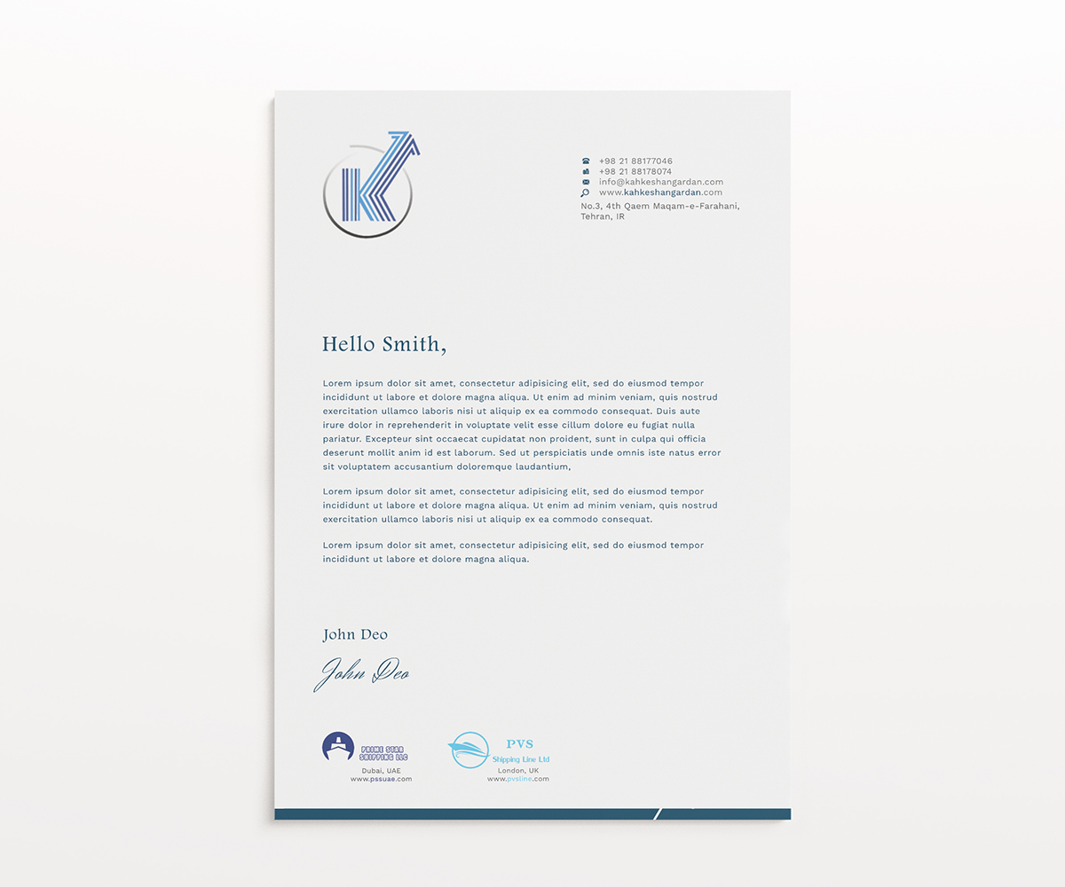 Stationery Design by Graphic Flame for Prime Star Shipping LLC | Design #14856973