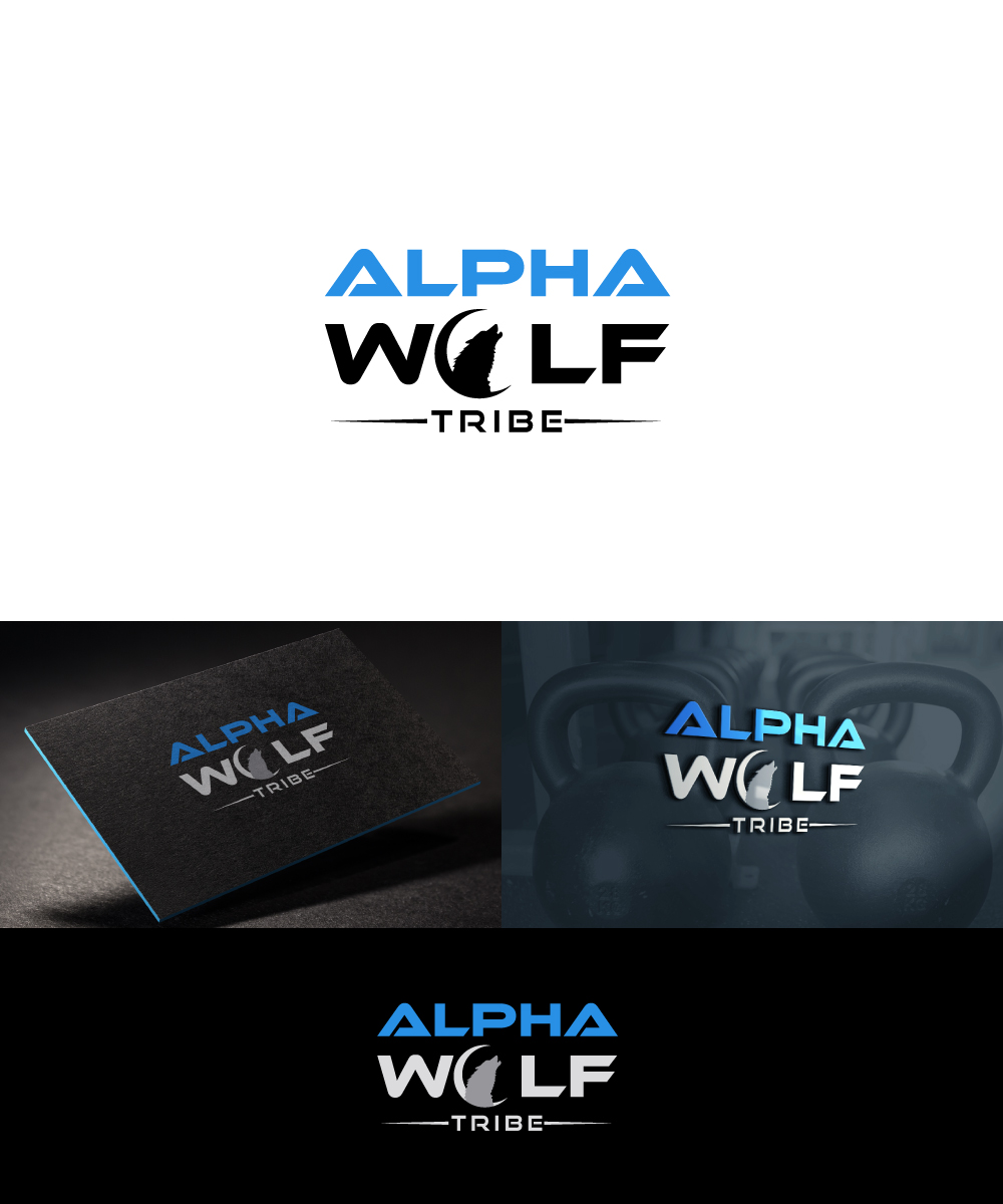 Logo Design by Sergio Coelho for ALPHA WOLF TRIBE  | Design #14867867