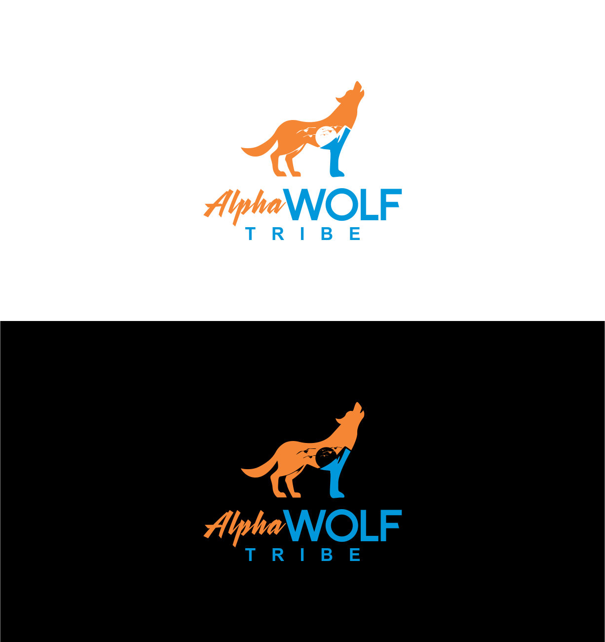 Logo-Design von Arham Hidayat für ALPHA WOLF TRIBE  | Design #14840086