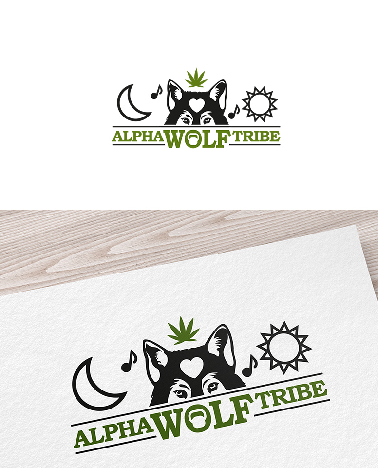 Diseño de Logo por darte2004 para ALPHA WOLF TRIBE  | Diseño #14859145