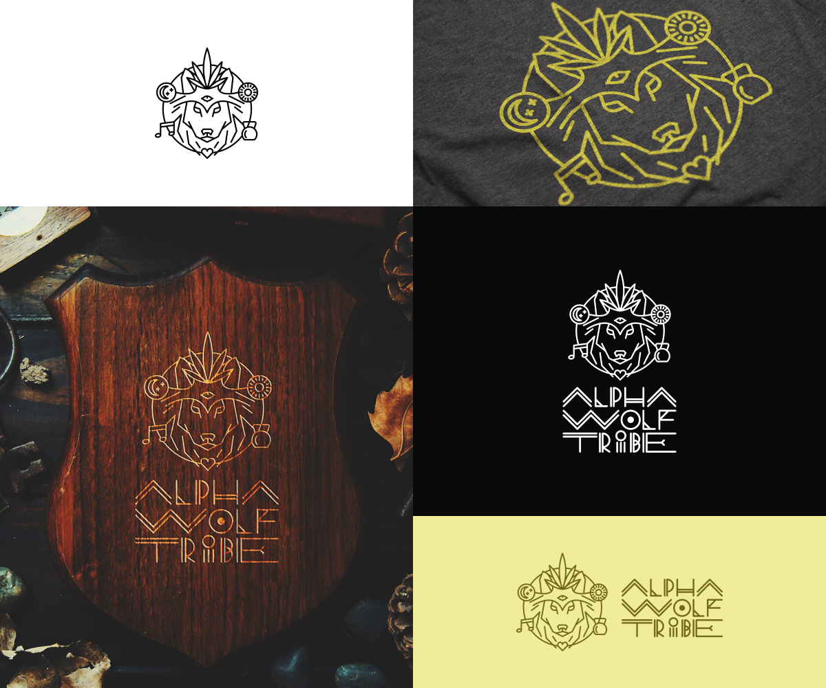 Logo-Design von Greedin für ALPHA WOLF TRIBE  | Design #14844946