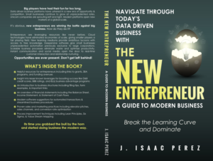 Business Book Cover Design, The New Entrepreneur 