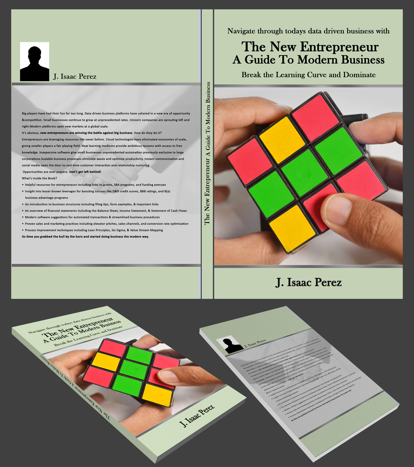 Book Cover Design by mpprajee for Ventura Integrated Solutions | Design #14904161