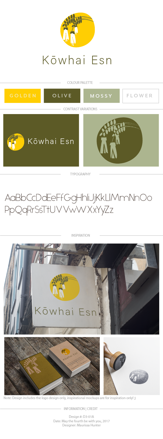 Logo Design by Maurissahunter for Kowhai Esn limited | Design #14850853