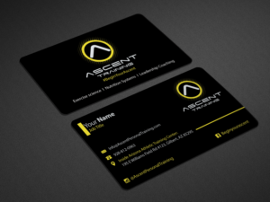 Business Card Design by Riz' for Ascent Personal Training | Design #14806712
