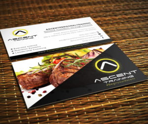 Business Card Design by Saumin Bhavsar for Ascent Personal Training | Design: #14812135