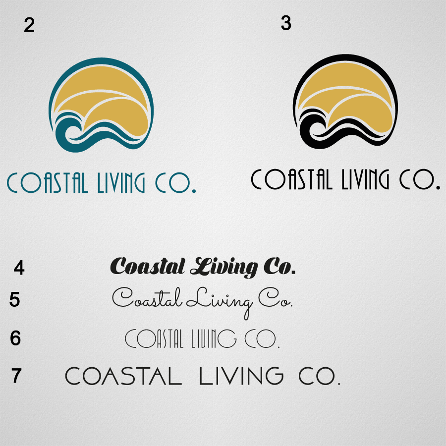 Logo Design by Ziyad_Elgendy for Coastal Living Co. | Design #14991939