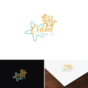 Logo Design by webeezine for Coastal Living Co. | Design: #14978727