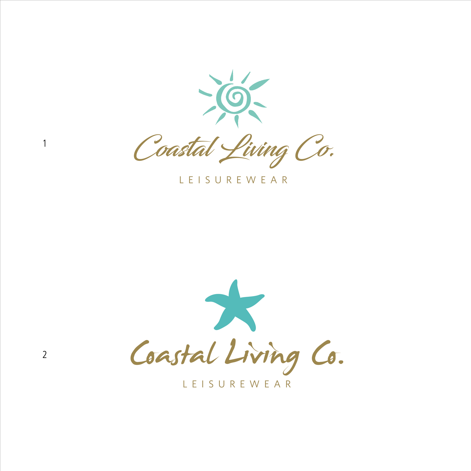 Logo Design by nicomet for Coastal Living Co. | Design #14983133