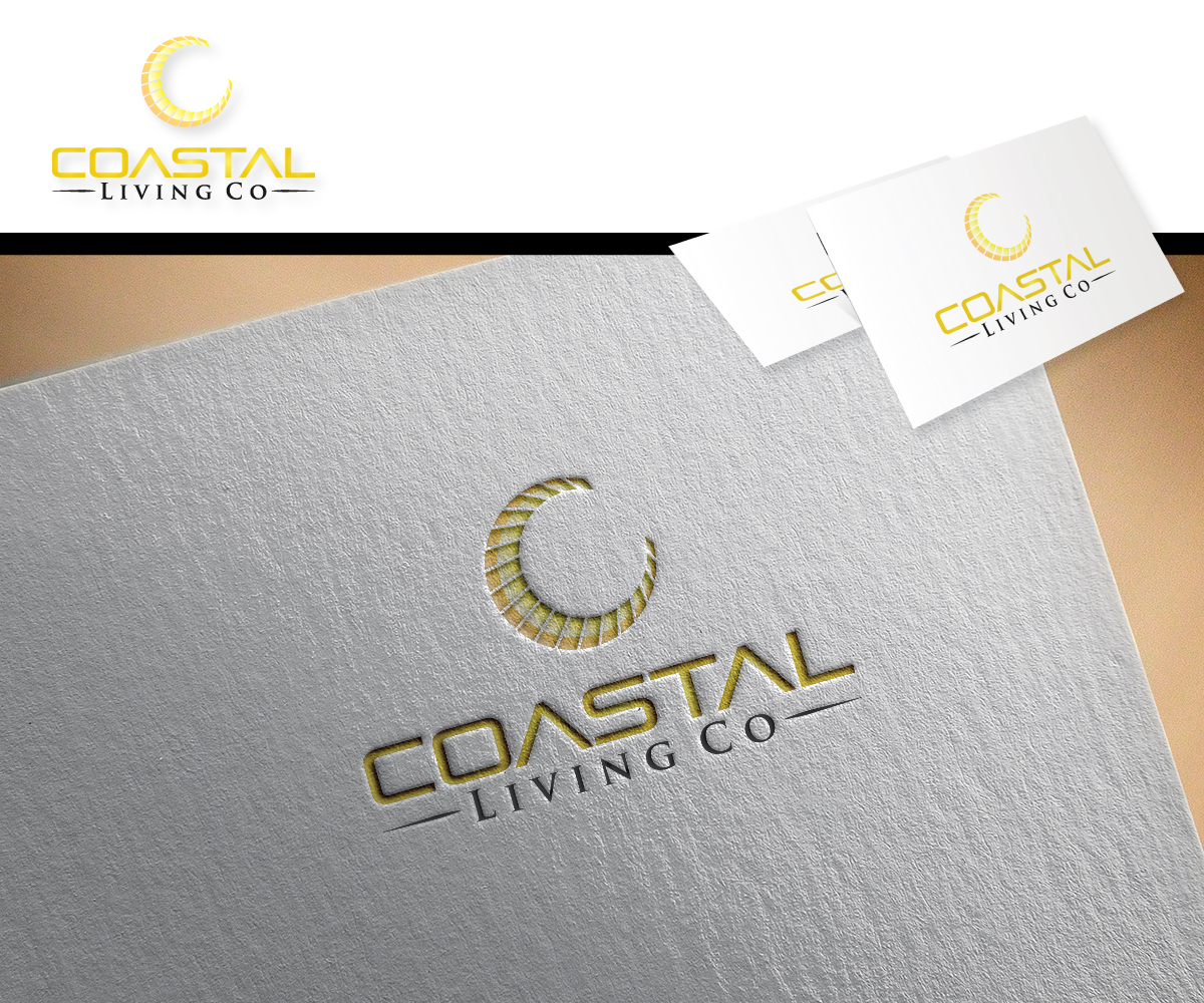 Logo-Design von Jawlla für Coastal Living Co. | Design #14993349