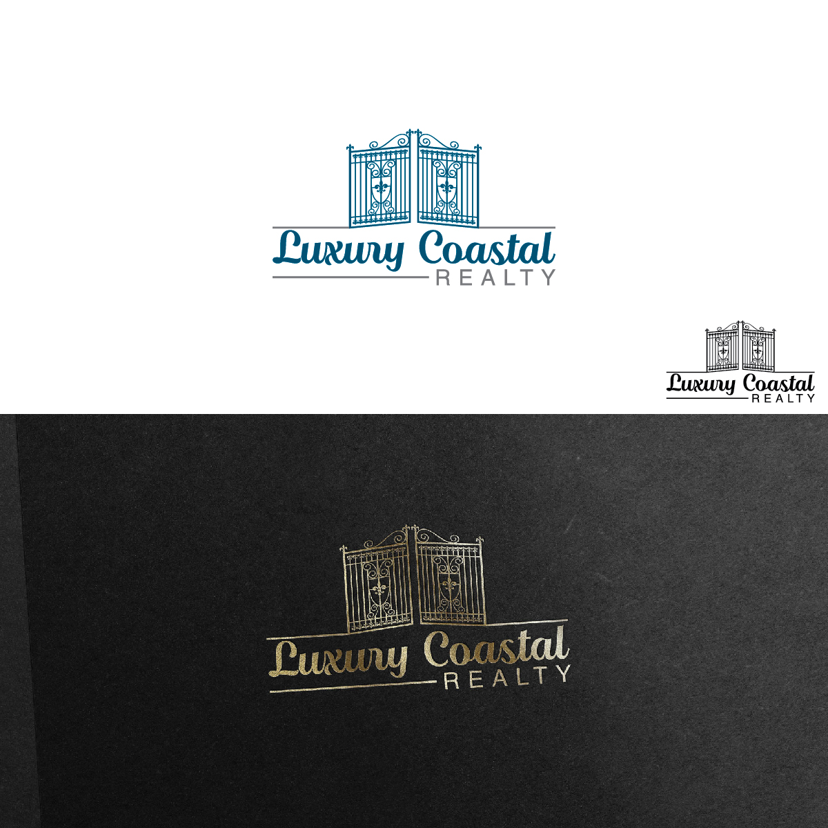 Diseño de Logo por 3Guys para Luxury Coastal Realty | Diseño #14817074
