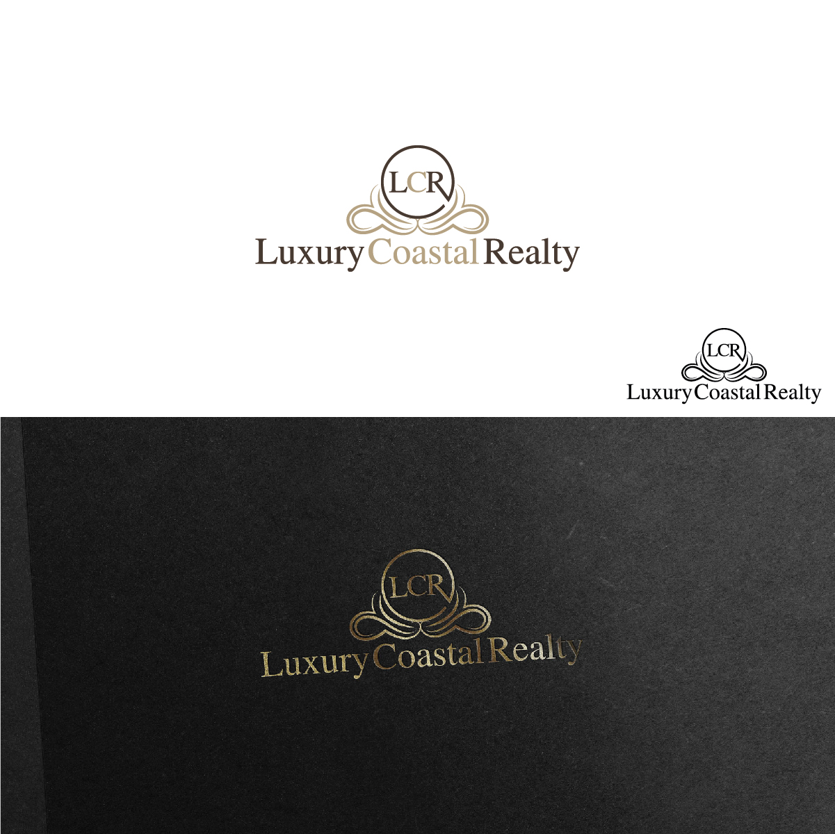 Logo Design by 3Guys for Luxury Coastal Realty | Design #14817075