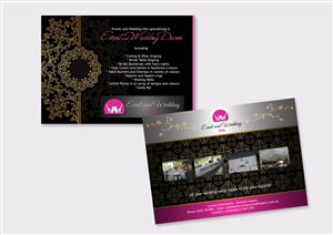 Flyer Design by cakalie for event and wedding hire | Design #2573187