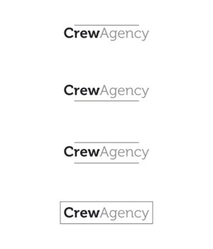 Diseño de Logo por JohnM. para The Crew Agency | Diseño: #14846217