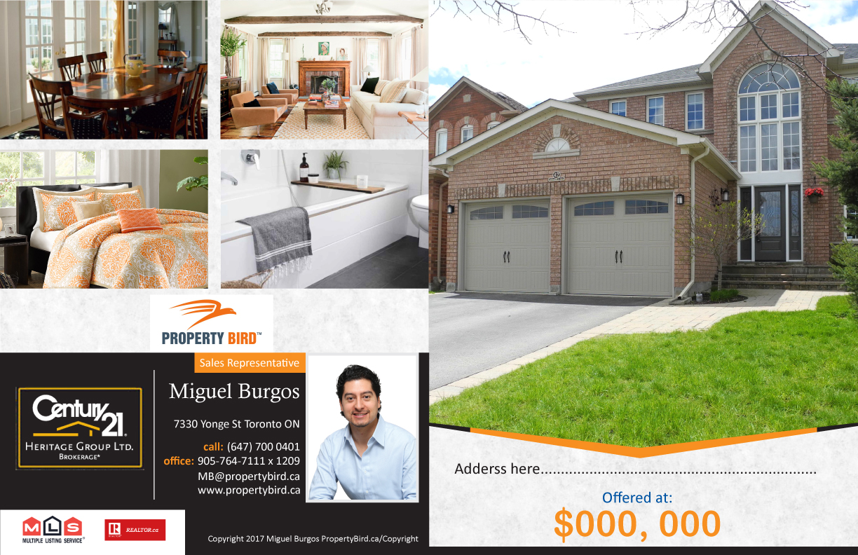 Diseño de Flyer por Parul para Real Estate Sales Representative | Diseño #14928264