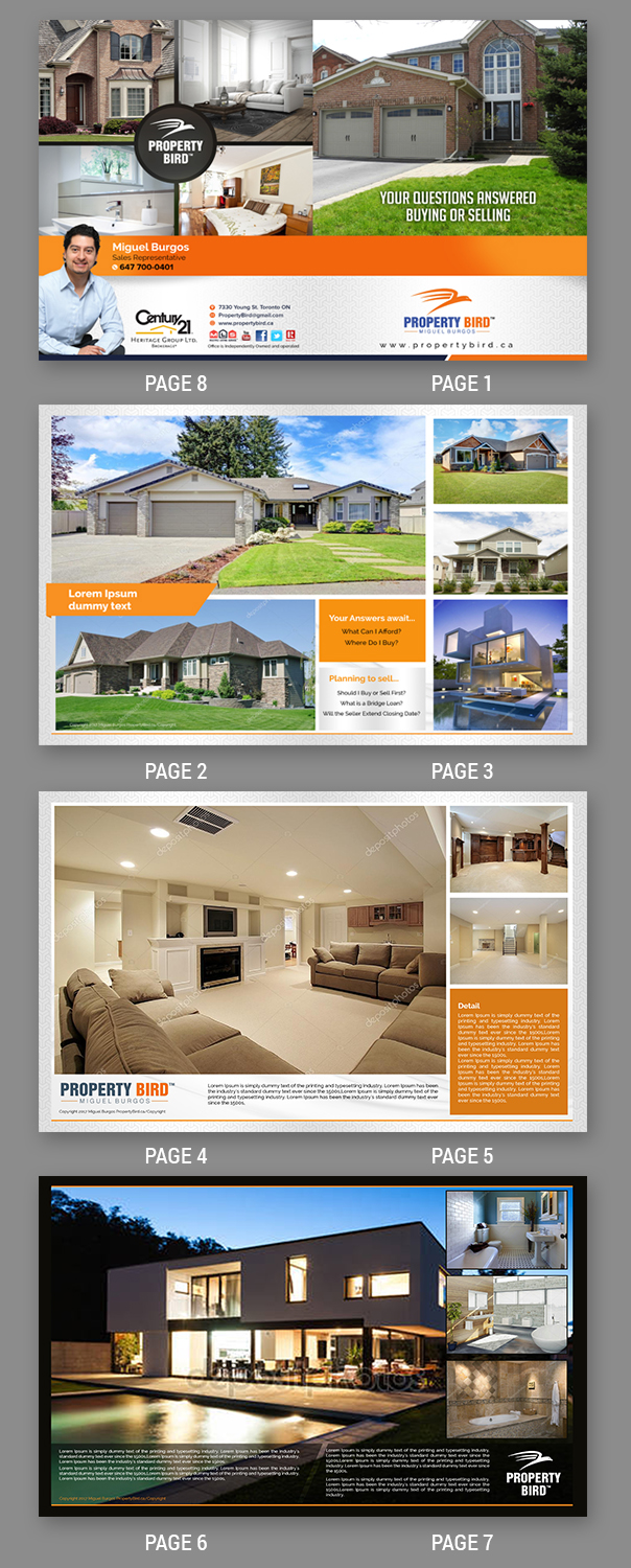 Flyer Design by SAI DESIGNS for Real Estate Sales Representative | Design #14958186