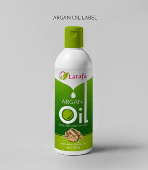 Labels for new organic cosmetics/personal care brand called Latafa | Packaging Design by SAI DESIGNS