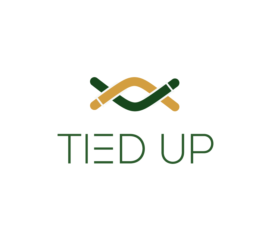 Logo Design by ecorokerz for Tied Up | Design #14834889
